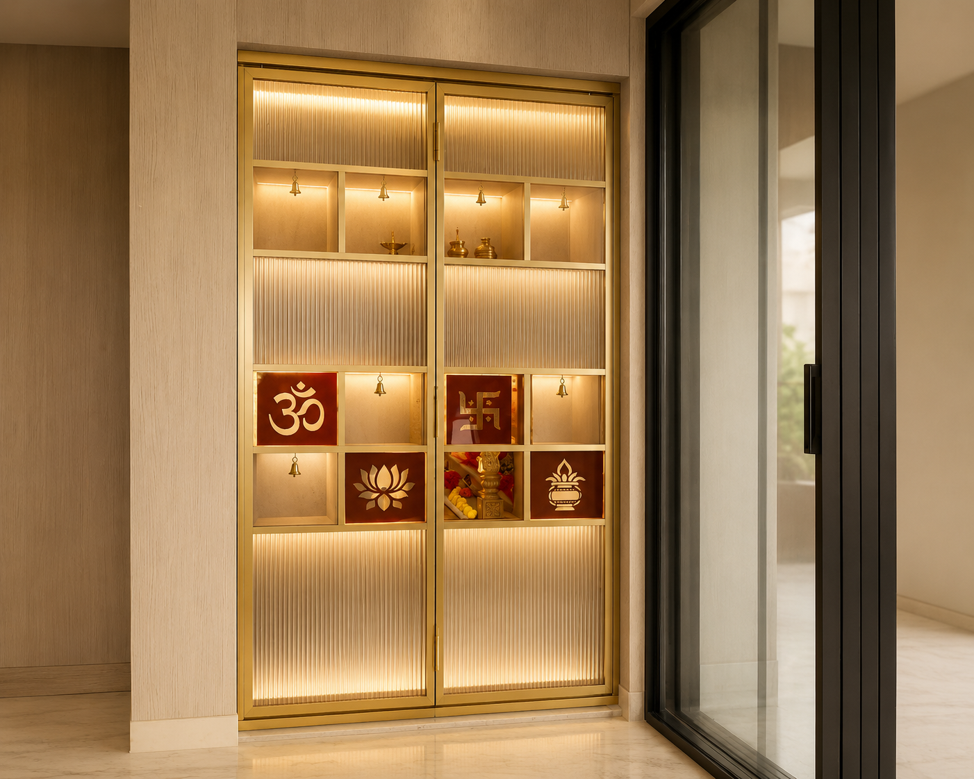 Temple Profile Door by Hema Glass & Aluminium