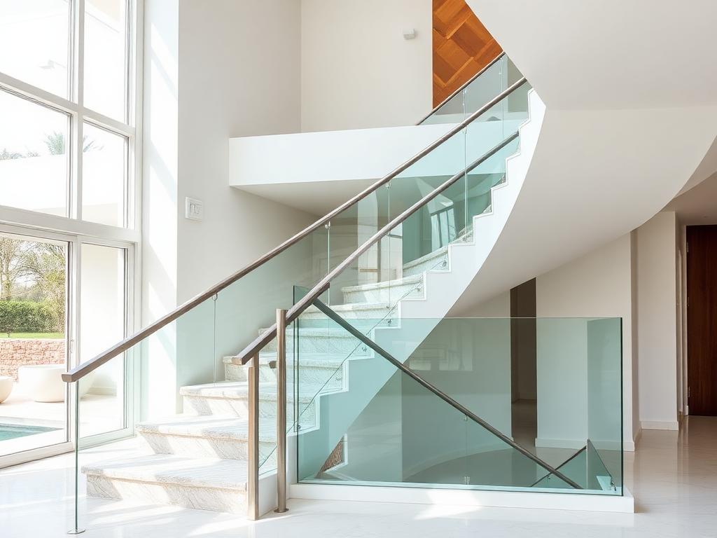Glass Railing by Hema Glass & Aluminium