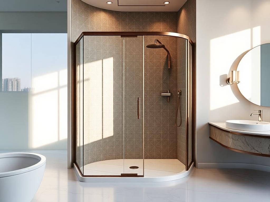 Shower Cubicle by Hema Glass & Aluminium